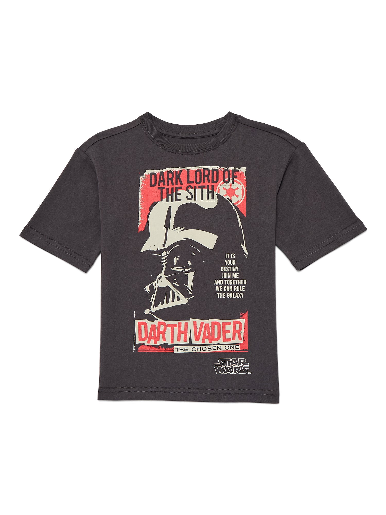 Star Wars Boys Graphic Tee with Short Sleeves, Sizes 4-18