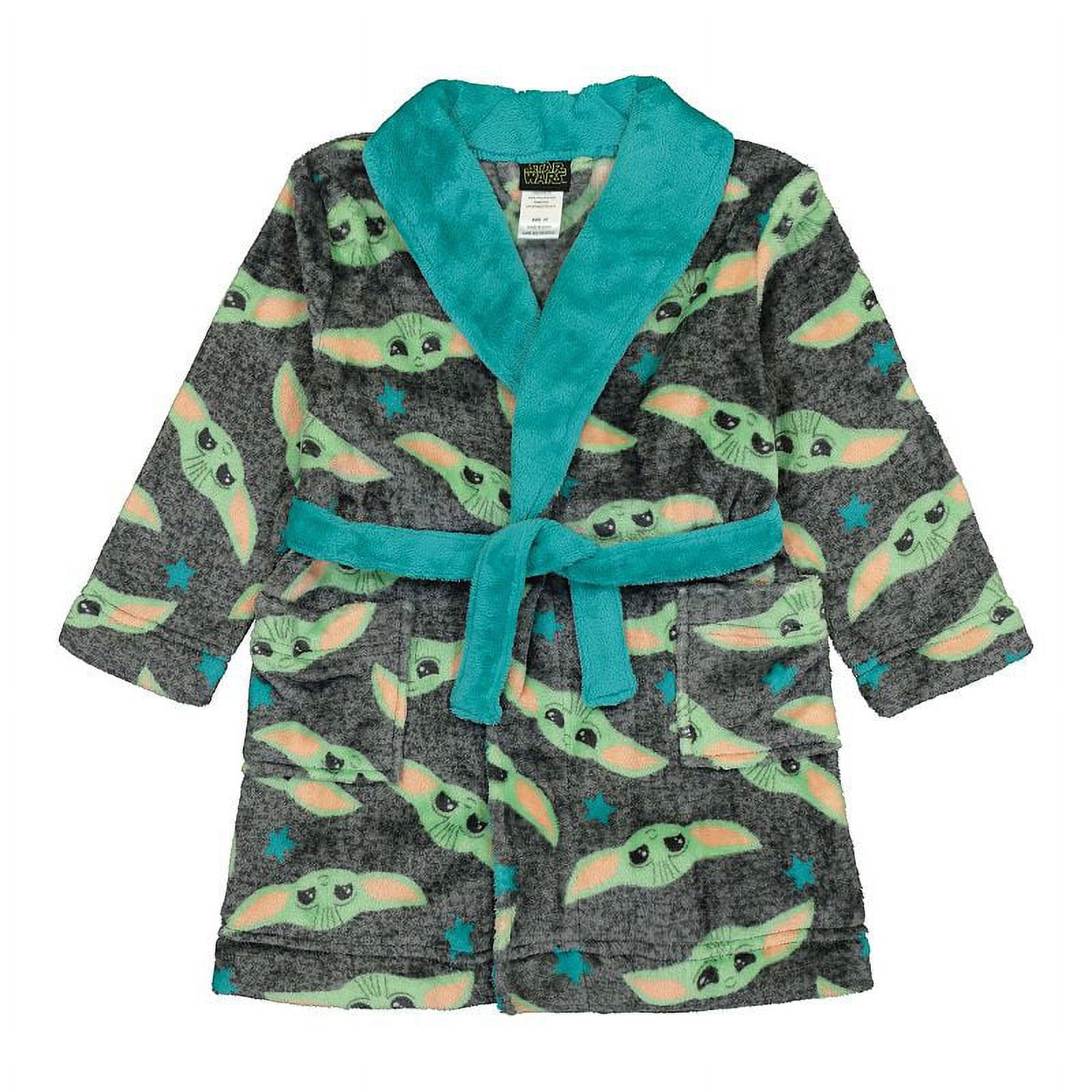 Star Wars Boys Bathrobe Pajama Set, 4T US