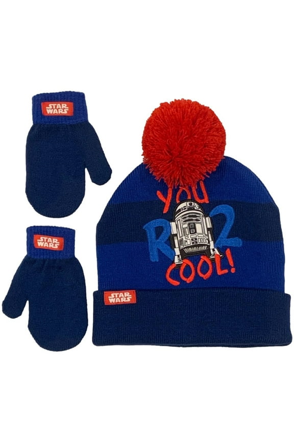 Boys' Beanie Hat and Mittens Set (Toddler Boys)