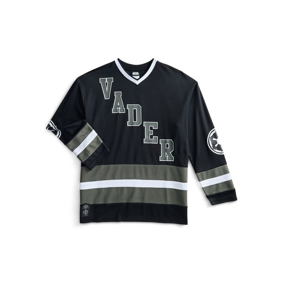 Star Wars Boys and Big Boys Darth Vader Graphic Hockey Jersey, Sizes 4-18