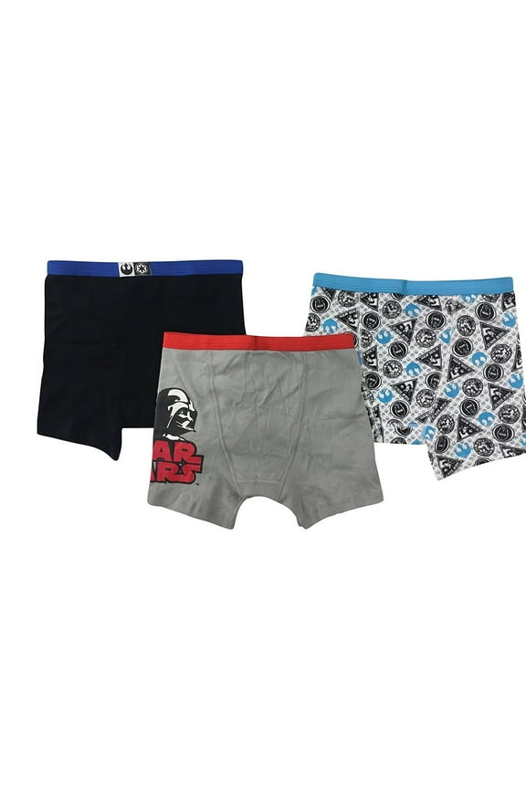 Star Wars Boys Boxer Briefs 3 pack