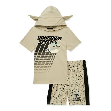 Star Wars Boys Cosplay Hooded Top & Short Set, 2-Piece, Sizes 4-10