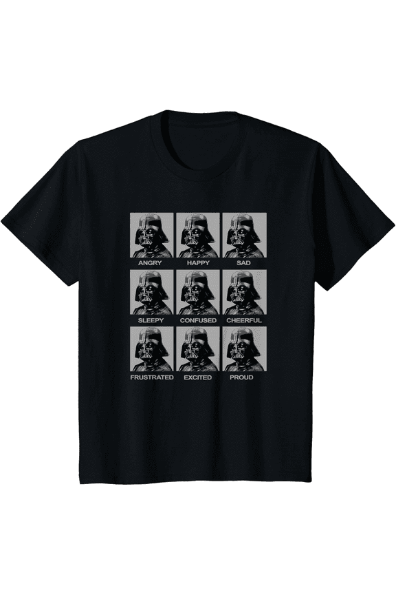 Boys Darth Vader Emotions T-Shirt, Sizes 4-16