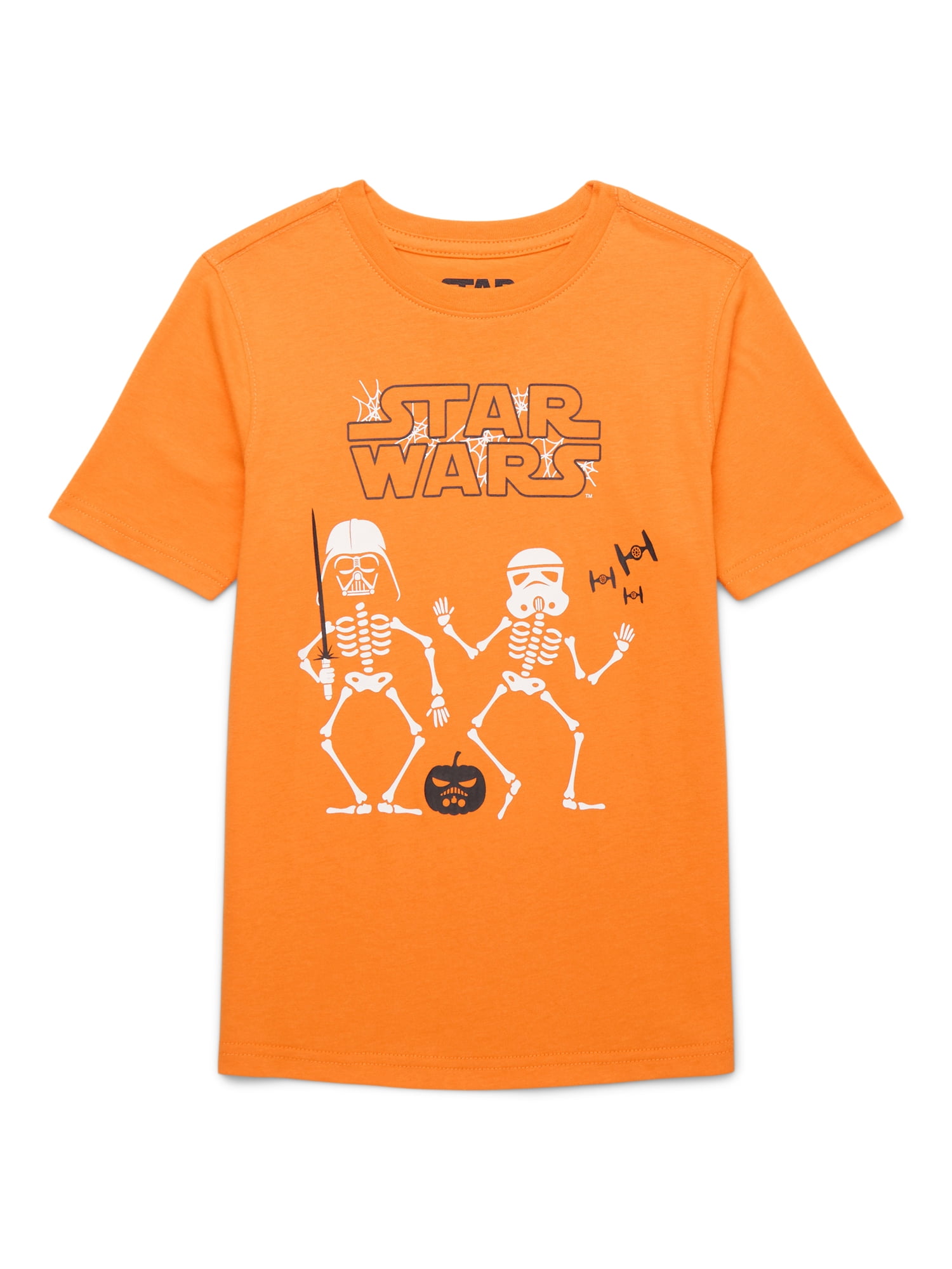 Star Wars Boys Short Sleeve Halloween Graphic T-Shirt, Sizes 4-18