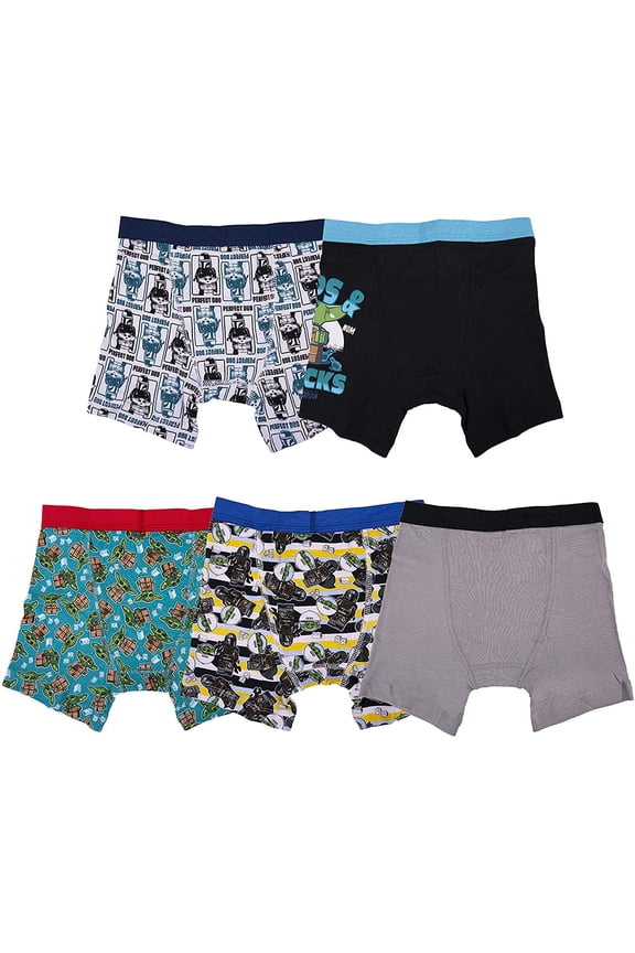 Boys Mandalorian Boxer Brief, Size 4-8