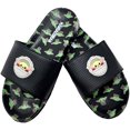 thumbnail image 1 of Star Wars Boys Perforated Upper Slide Sandals, Black, 4, 1 of 4