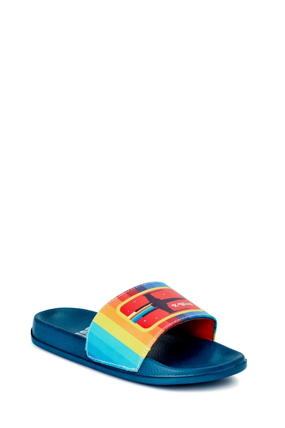Boys X-Wing Slide Sandals with Screen-Print