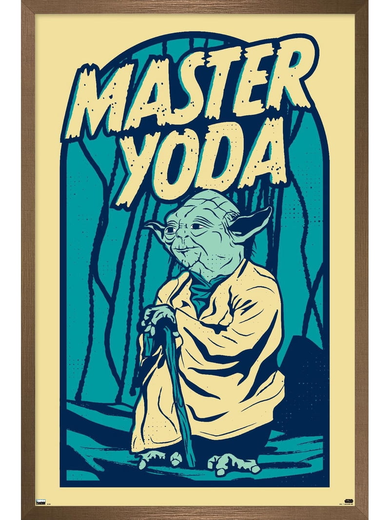 Star Wars: Bubble Gum Pop - Master Yoda Wall Poster, 14.725