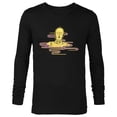 thumbnail image 1 of Star Wars C-3PO Golden Droid Portrait - Long Sleeve T-Shirt for Men - Customized-Black, 1 of 5