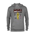 thumbnail image 1 of Star Wars C-3PO How Did We Get Into This Mess Valentine’s - Pullover Hoodie for Adults - Customized-Athletic Heather, 1 of 5