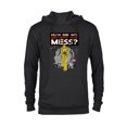 thumbnail image 1 of Star Wars C-3PO How Did We Get Into This Mess Valentine’s - Pullover Hoodie for Adults - Customized-Black, 1 of 5