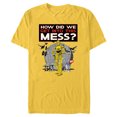 thumbnail image 1 of Star Wars C-3PO How Did We Get Into This Mess Valentine’s - Short Sleeve Blended T-Shirt for Adults - Customized-Yellow, 1 of 5