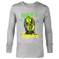 thumbnail image 1 of Star Wars C-3PO Neon Gradient - Long Sleeve T-Shirt for Men - Customized-Athletic Heather, 1 of 5