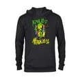 thumbnail image 1 of Star Wars C-3PO Neon Gradient - Pullover Hoodie for Adults - Customized-Black, 1 of 5