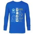 thumbnail image 1 of Star Wars C-3PO & R2D2 Best Friend Droids - Long Sleeve T-Shirt for Men - Customized-Navy, 1 of 5