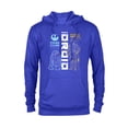 thumbnail image 1 of Star Wars C-3PO & R2D2 Best Friend Droids - Pullover Hoodie for Adults - Customized-Royal, 1 of 5