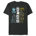 thumbnail image 1 of Star Wars C-3PO & R2D2 Best Friend Droids - Short Sleeve Blended T-Shirt for Adults - Customized-Dark Heather, 1 of 5