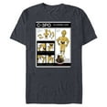thumbnail image 1 of Star Wars C-3PO Re-Assembly Guide Wookiee Edition Funny - Short Sleeve Blended T-Shirt for Adults - Customized-Navy Heather, 1 of 5