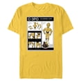 thumbnail image 1 of Star Wars C-3PO Re-Assembly Guide Wookiee Edition Funny - Short Sleeve Blended T-Shirt for Adults - Customized-Yellow, 1 of 5