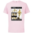 thumbnail image 1 of Star Wars C-3PO Re-Assembly Guide Wookiee Edition Funny - Short Sleeve Cotton T-Shirt for Adults - Customized-Soft Pink, 1 of 5