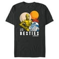 thumbnail image 1 of Star Wars C-3PO and R2-D2 Tatooine Droid Besties - Short Sleeve Blended T-Shirt for Adults - Customized-Dark Heather, 1 of 5