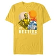 thumbnail image 1 of Star Wars C-3PO and R2-D2 Tatooine Droid Besties - Short Sleeve Blended T-Shirt for Adults - Customized-Yellow, 1 of 5