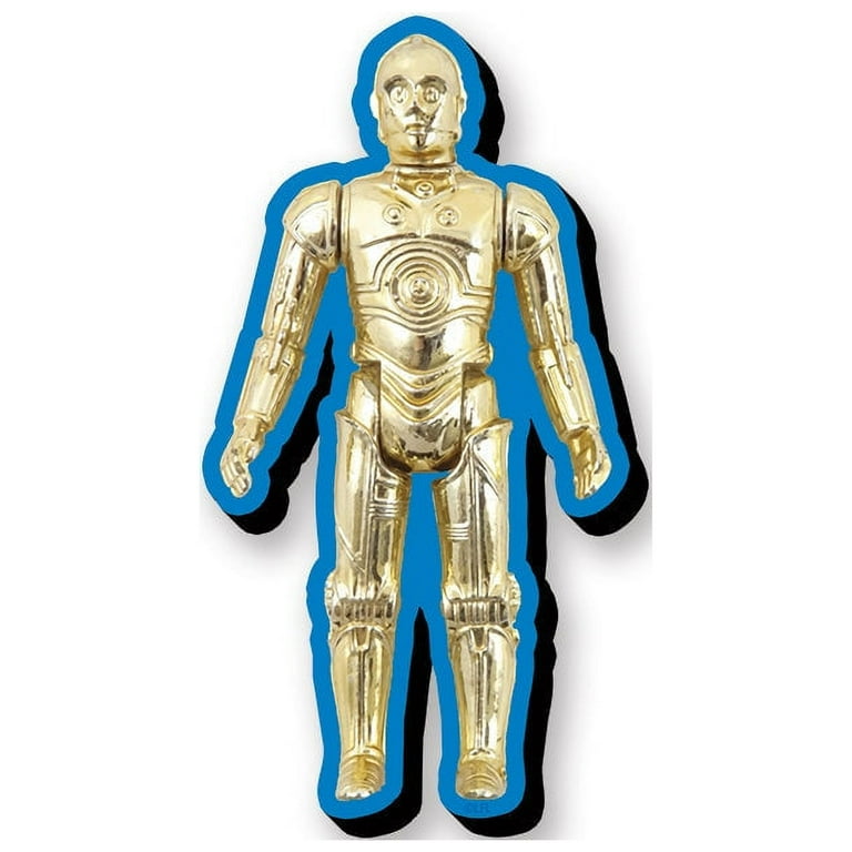 Star Wars 29 Action Figure Funky Chunky Magnet 2024 4.5 Inch x 2.25 Inch, Luke, C3P0