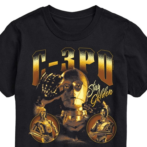 Star Wars - C3PO Bootleg - Men's Short Sleeve Graphic T-Shirt