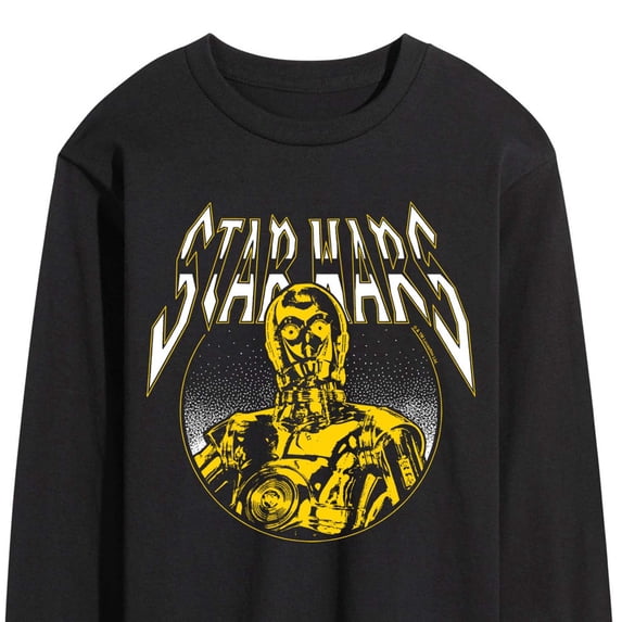 Star Wars - C3PO Men's Long Sleeve Graphic T-Shirt