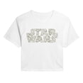 thumbnail image 1 of Star Wars - Camo Logo - Juniors Cropped Graphic T-Shirt, 1 of 4