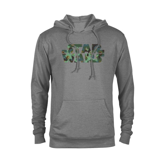Star Wars Camo Logo - Pullover Hoodie for Adults - Customized-Athletic Heather