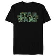 thumbnail image 1 of Star Wars Camo Logo - Short Sleeve Blended T-Shirt for Adults - Customized-Black, 1 of 5