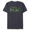 thumbnail image 1 of Star Wars Camo Logo - Short Sleeve Blended T-Shirt for Adults - Customized-Navy Heather, 1 of 5
