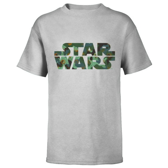 Star Wars Camo Logo - Short Sleeve T-Shirt for Kids - Customized-Athletic Heather