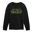 thumbnail image 1 of Star Wars - Camo Logo - Youth Boys Long Sleeve Graphic T-Shirt, 1 of 4