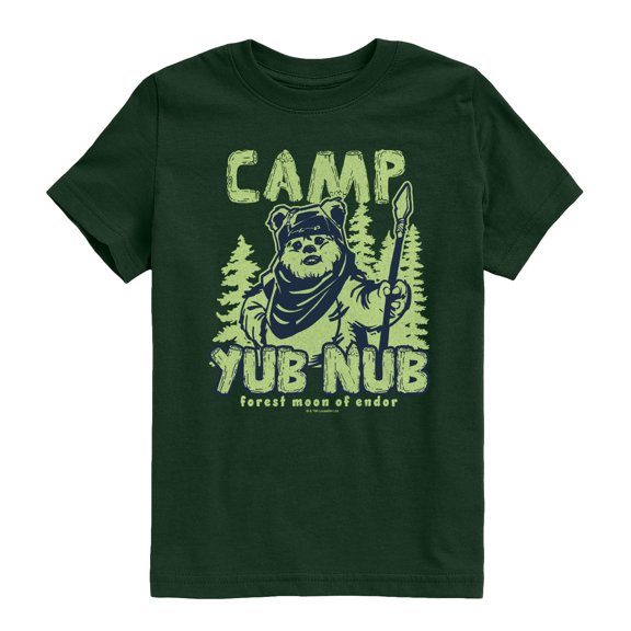 Star Wars - Camp Endor Tonal - Youth Short Sleeve Graphic T-Shirt