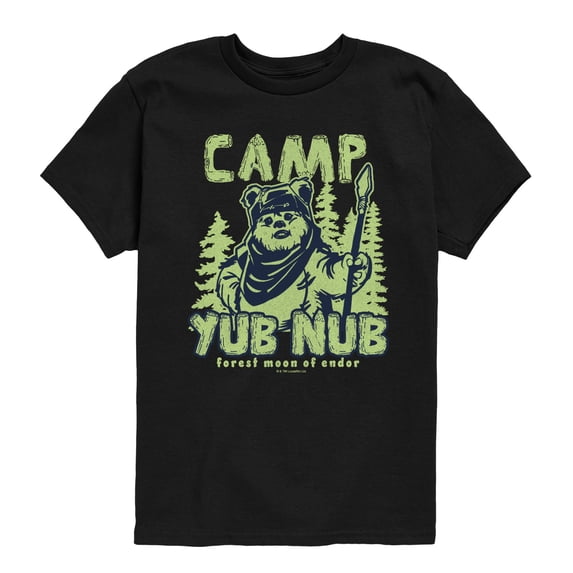 Star Wars - Camp Endor Tonal - Youth Short Sleeve Graphic T-Shirt