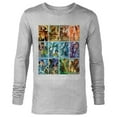 thumbnail image 1 of Star Wars Celebration Mural Art Panels - Long Sleeve T-Shirt for Men- Customized-Athletic Heather, 1 of 5
