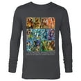 thumbnail image 1 of Star Wars Celebration Mural Art Panels - Long Sleeve T-Shirt for Men- Customized-Charcoal Heather, 1 of 5