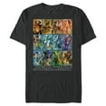 thumbnail image 1 of Star Wars Celebration Mural Art Panels - Short Sleeve Blended T-Shirt for Adults- Customized-Dark Heather, 1 of 5