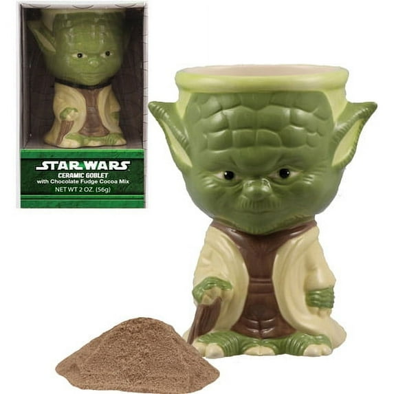 Star Wars Ceramic Goblet with Hot Cocoa Mix Gift, 2 pc
