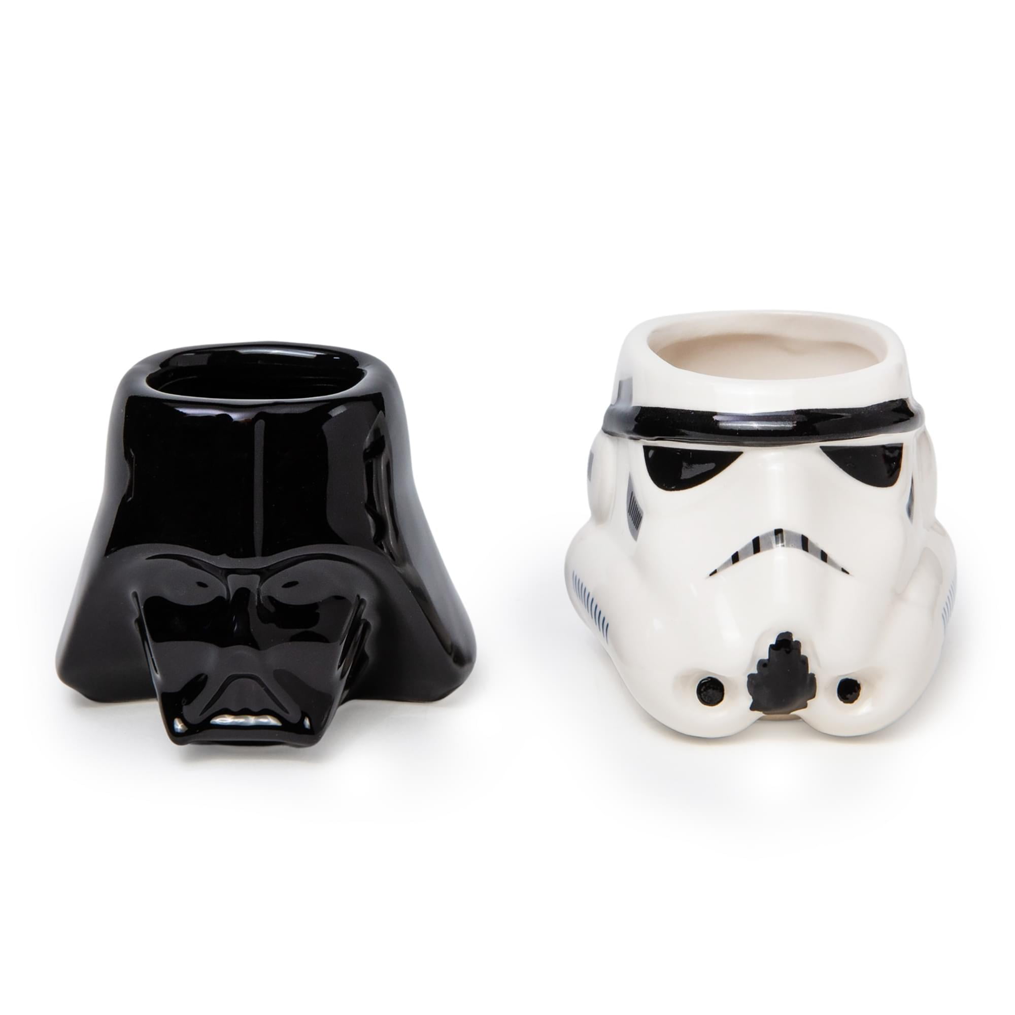 Star Wars 828012 Darth Vader & Stormtrooper Helmets Ceramic Mugs&