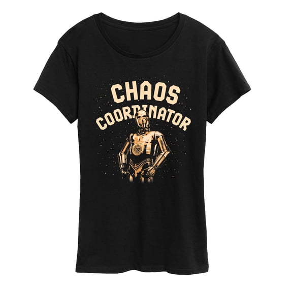 Star Wars - Chaos Coordinator C3PO - Women's Short Sleeve Graphic T-Shirt