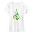 thumbnail image 1 of Star Wars - Character Christmas Tree Women's Short Sleeve Graphic T-Shirt, 1 of 5