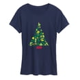 thumbnail image 1 of Star Wars - Character Christmas Tree Women's Short Sleeve Graphic T-Shirt, 1 of 5