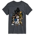thumbnail image 1 of Star Wars - Character Collage - Men's Short Sleeve Graphic T-Shirt, 1 of 4