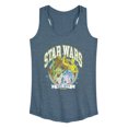 thumbnail image 1 of Star Wars - Characters Collegiate Logo - Women's Racerback Graphic Tank, 1 of 4