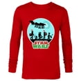 thumbnail image 1 of Star Wars Characters Holiday Gifts Death Star - Long Sleeve T-Shirt for Men -Customized-New Red, 1 of 5