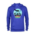 thumbnail image 1 of Star Wars Characters Holiday Gifts Death Star - Pullover Hoodie for Adults -Customized-Royal Heather, 1 of 5