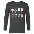 thumbnail image 1 of Star Wars Characters as Nostalgic Ice Cream - Long Sleeve T-Shirt for Men - Customized-Charcoal Heather, 1 of 5